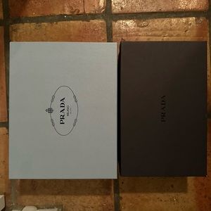 Prada shoe box bundle
